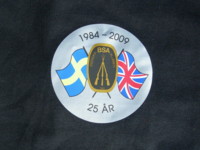 Click for bigger picture - 25 year jubilee logo on T-shirt.
