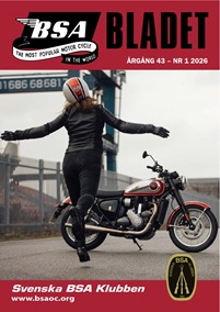 Click for bigger picture - BSA Bladet nr 1 2026, New BSA:s will finally be avilable in Sweden!
